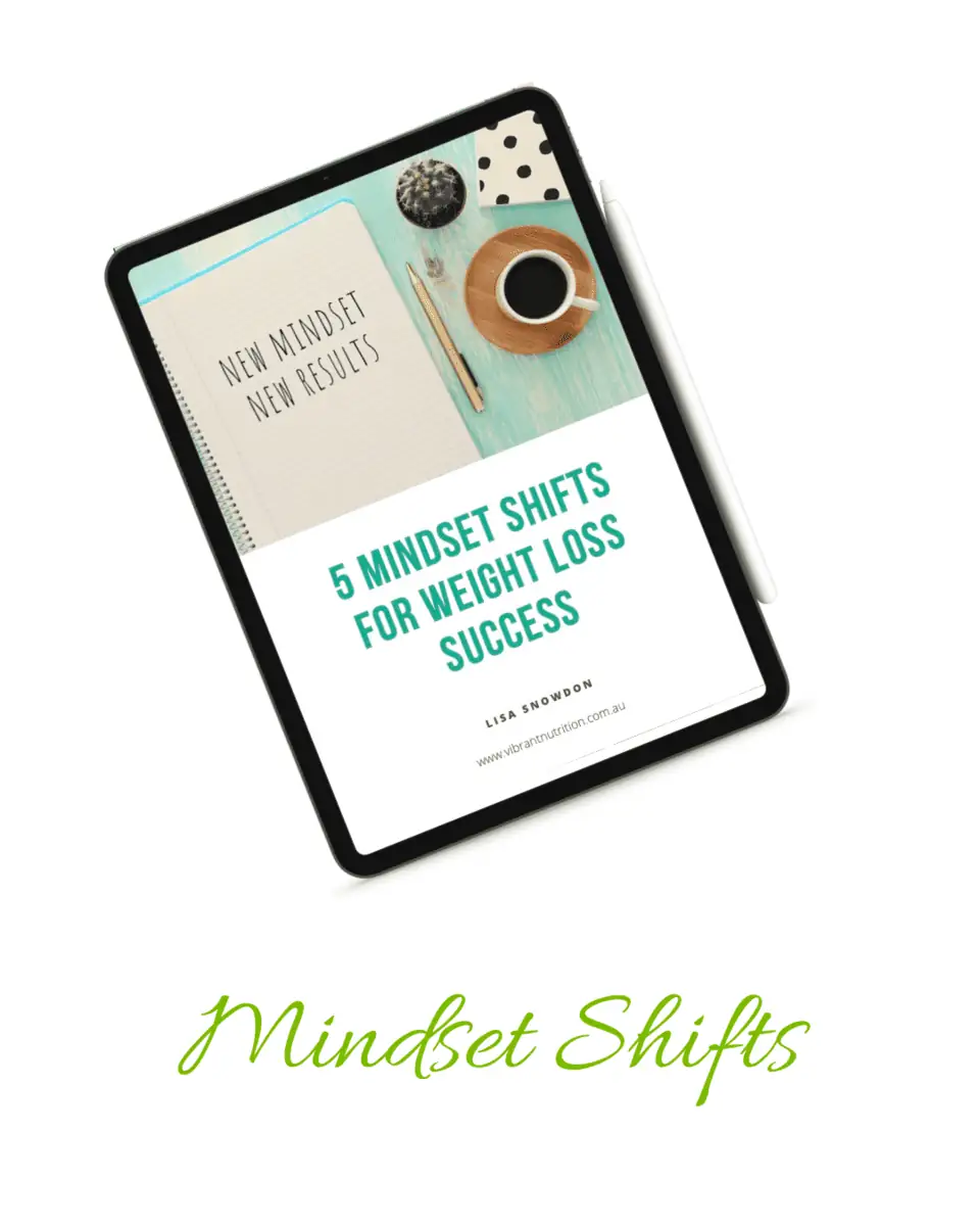 5 Mindset Shifts for Weight Loss Success | Free Download | eBook | Vibrant Nutrition