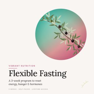 3-week intermittent fasting program by Vibrant Nutrition — clinical nutritionist Lisa Snowdon